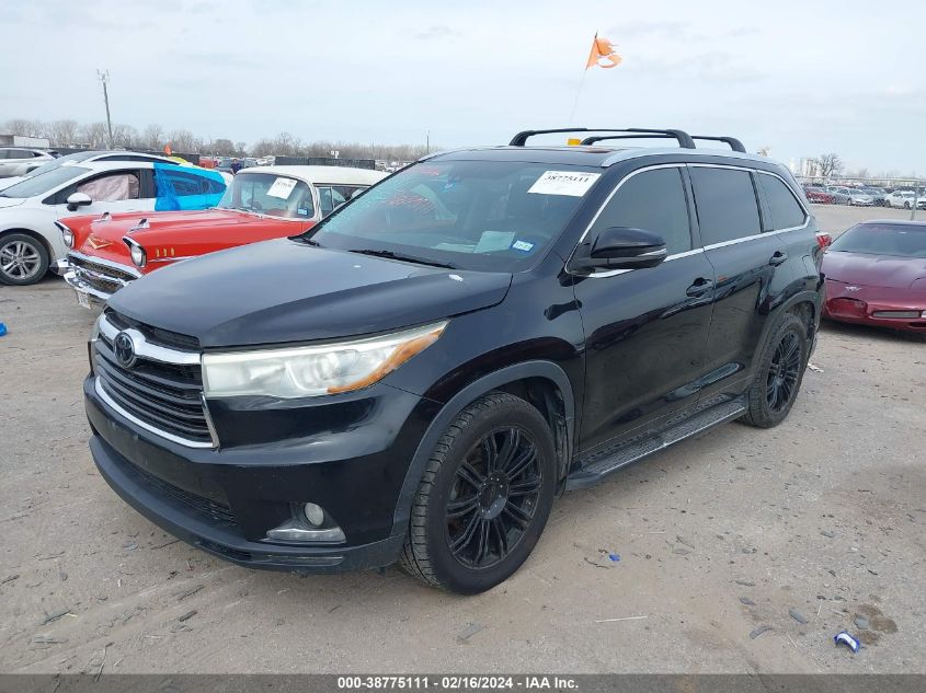 2015 Toyota Highlander VIN: 5TBDKRFH9FS073712 Lot: 38775111