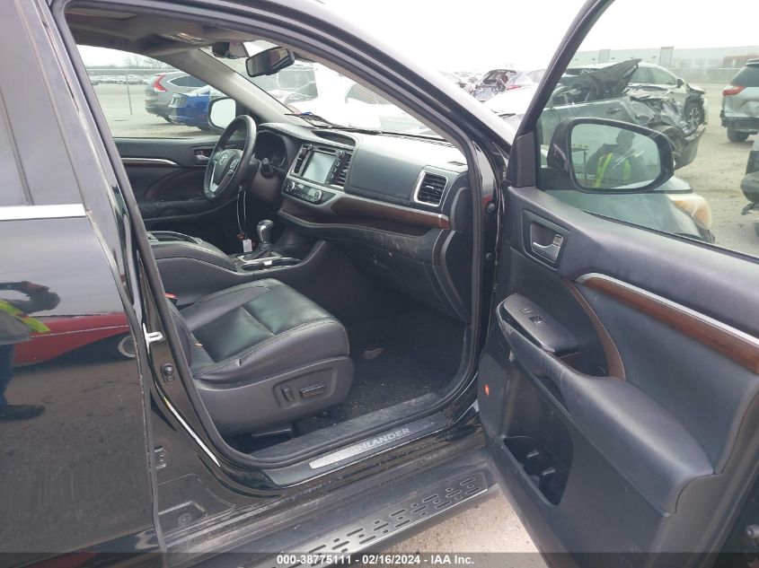 2015 Toyota Highlander VIN: 5TBDKRFH9FS073712 Lot: 38775111