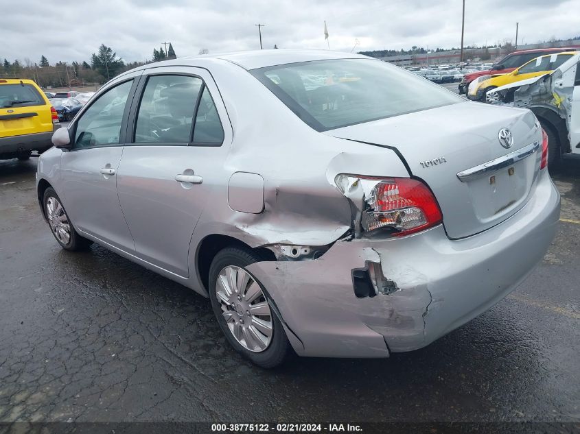 2008 Toyota Yaris VIN: JTDBT923681213908 Lot: 38775122