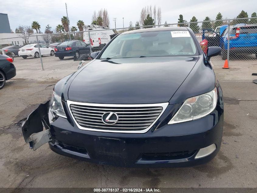 2009 Lexus Ls 460 VIN: JTHBL46F395086163 Lot: 38775137