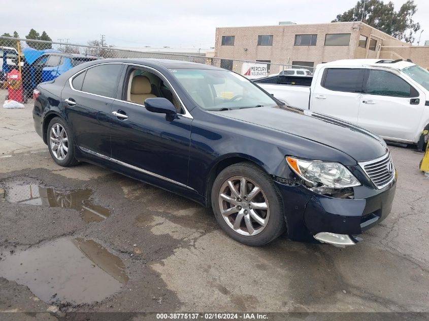 2009 Lexus Ls 460 VIN: JTHBL46F395086163 Lot: 38775137