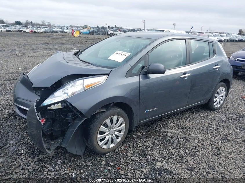 2013 Nissan Leaf S VIN: 1N4AZ0CP4DC415657 Lot: 38775238