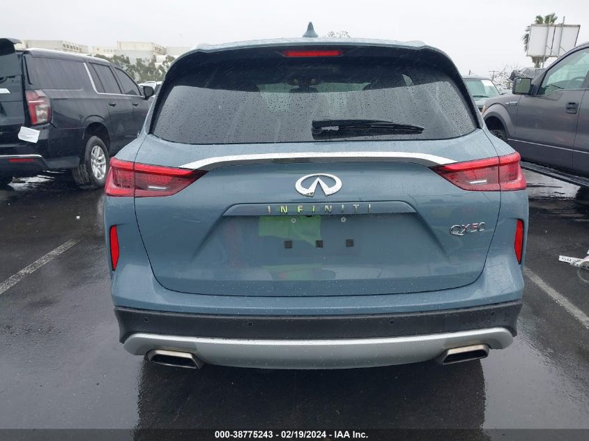 3PCAJ5EA6NF120989 2022 Infiniti Qx50 Sensory