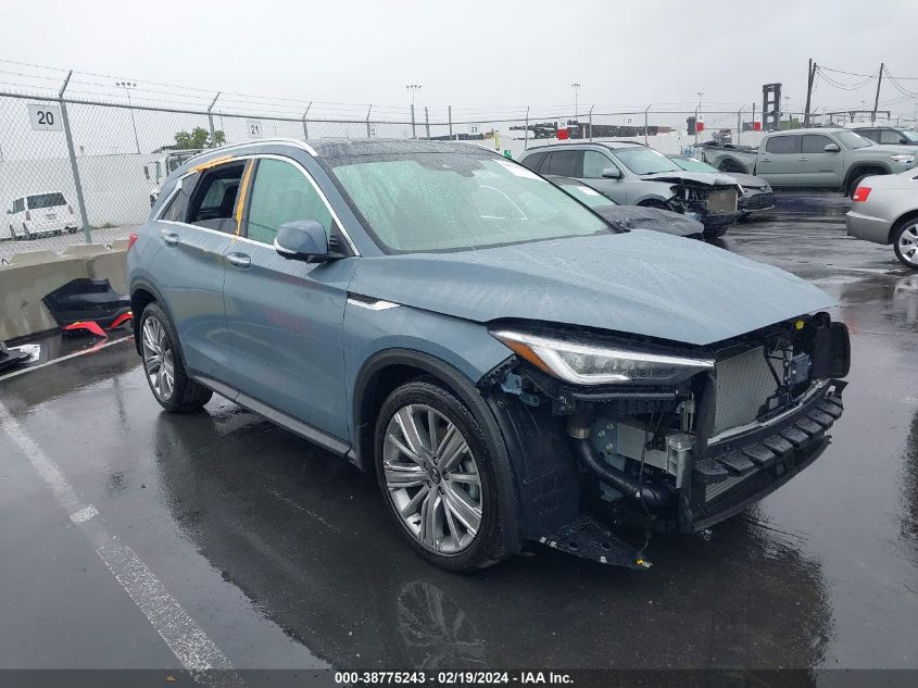 2022 Infiniti Qx50 Sensory VIN: 3PCAJ5EA6NF120989 Lot: 38775243