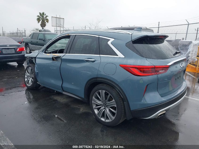 2022 Infiniti Qx50 Sensory VIN: 3PCAJ5EA6NF120989 Lot: 38775243