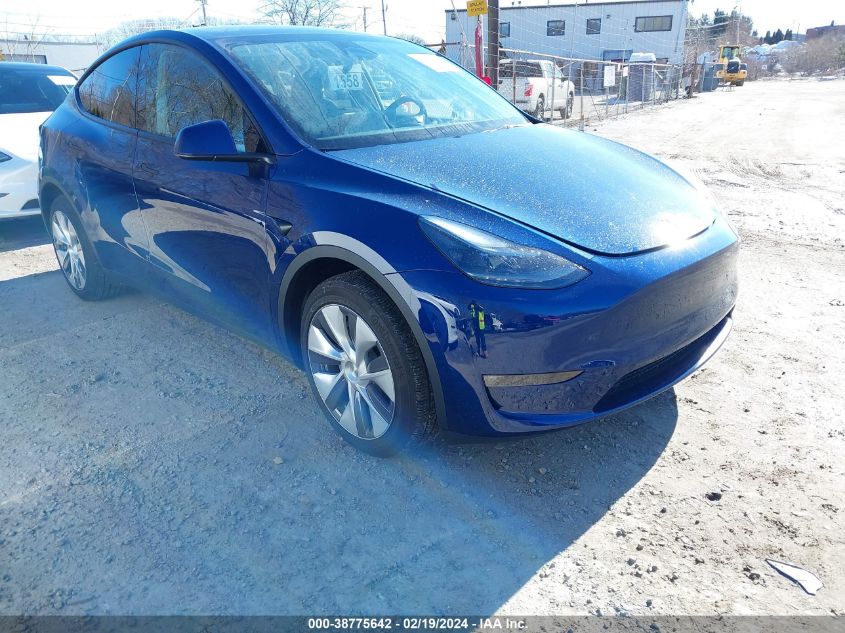 2023 TESLA MODEL Y AWD/LONG RANGE DUAL MOTOR ALL-WHEEL DRIVE - 7SAYGDEE6PF924628