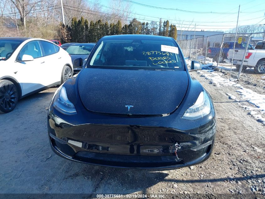 2021 TESLA MODEL Y STANDARD RANGE REAR-WHEEL DRIVE - 5YJYGDED3MF108962