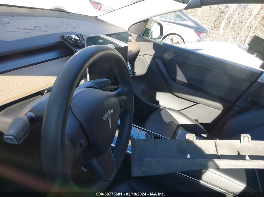 2021 TESLA MODEL Y STANDARD RANGE REAR-WHEEL DRIVE - 5YJYGDED3MF108962