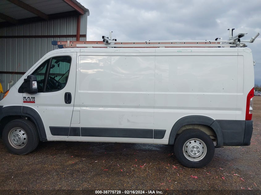 2019 RAM PROMASTER 1500 LOW ROOF 136 WB - 3C6TRVAG9KE540735