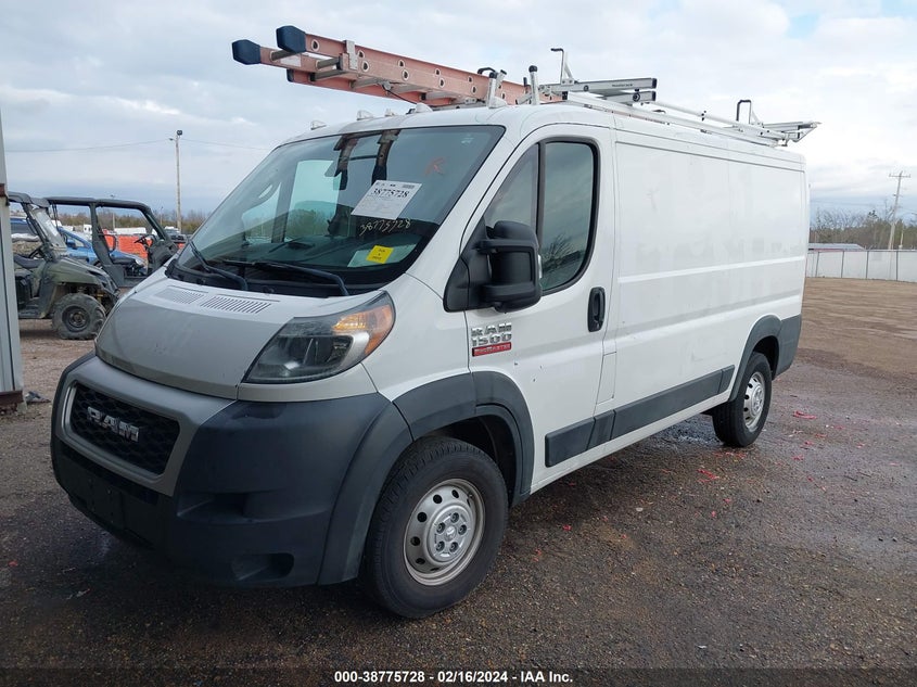 2019 RAM PROMASTER 1500 LOW ROOF 136 WB - 3C6TRVAG9KE540735