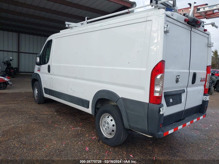 2019 RAM PROMASTER 1500 LOW ROOF 136 WB - 3C6TRVAG9KE540735
