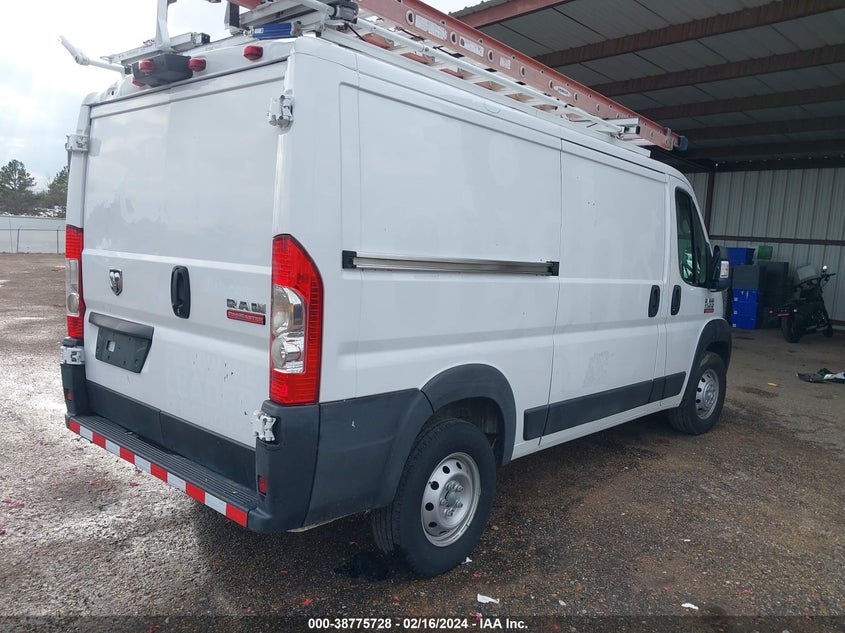 2019 RAM PROMASTER 1500 LOW ROOF 136 WB - 3C6TRVAG9KE540735