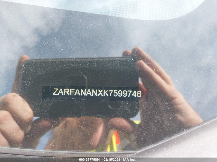 2019 ALFA ROMEO GIULIA SPORT AWD - ZARFANANXK7599746