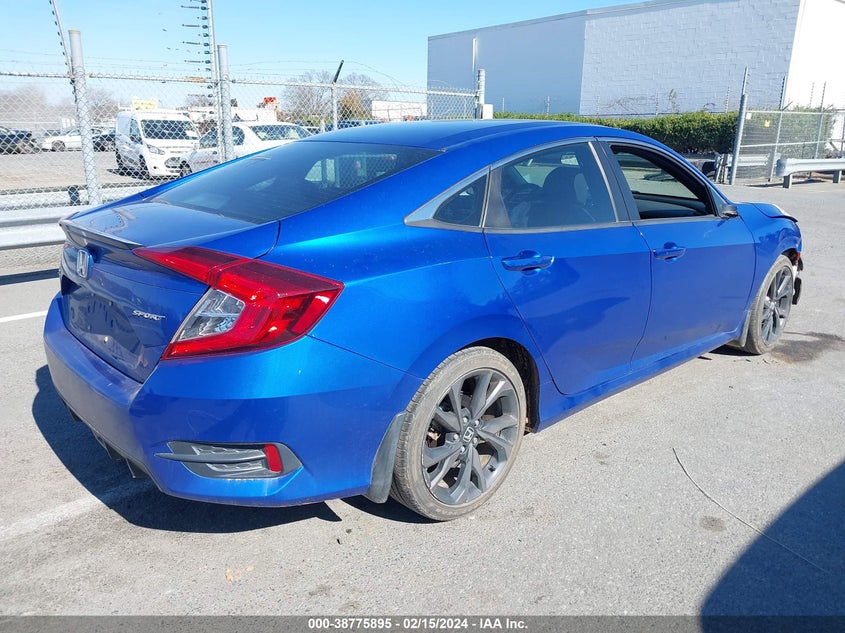 VIN 19XFC2F85KE013816 2019 HONDA CIVIC SPORT