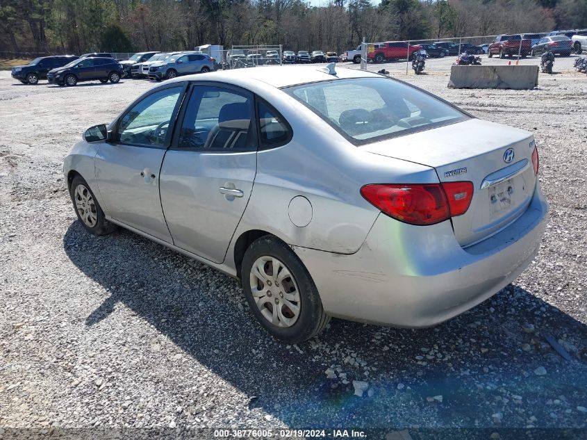 2010 Hyundai Elantra Gls VIN: KMHDU4AD2AU881160 Lot: 38776005