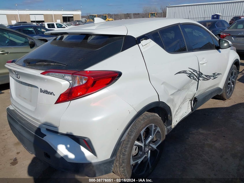 2018 Toyota C-Hr Xle Premium VIN: NMTKHMBX1JR037140 Lot: 38776051