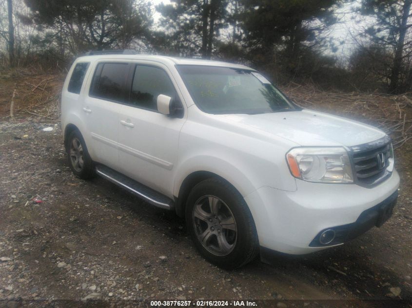 2012 Honda Pilot Ex-L VIN: 5FNYF3H55CB033777 Lot: 38776257