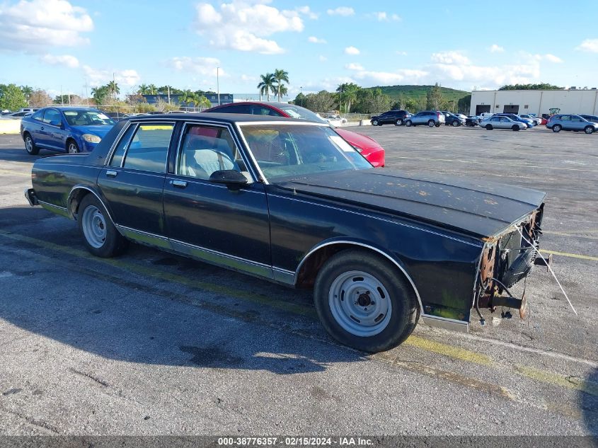 1989 Chevrolet Caprice Classic VIN: 1G1BN51E1KR158775 Lot: 38776357