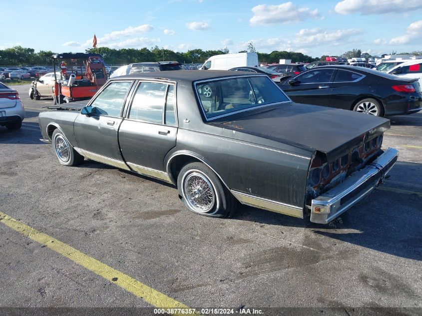 1989 Chevrolet Caprice Classic VIN: 1G1BN51E1KR158775 Lot: 38776357