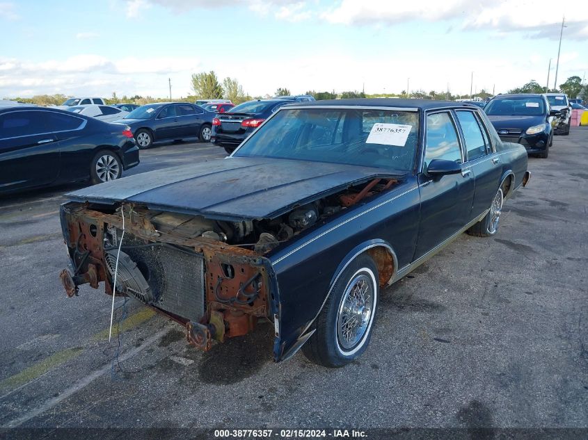 1989 Chevrolet Caprice Classic VIN: 1G1BN51E1KR158775 Lot: 38776357