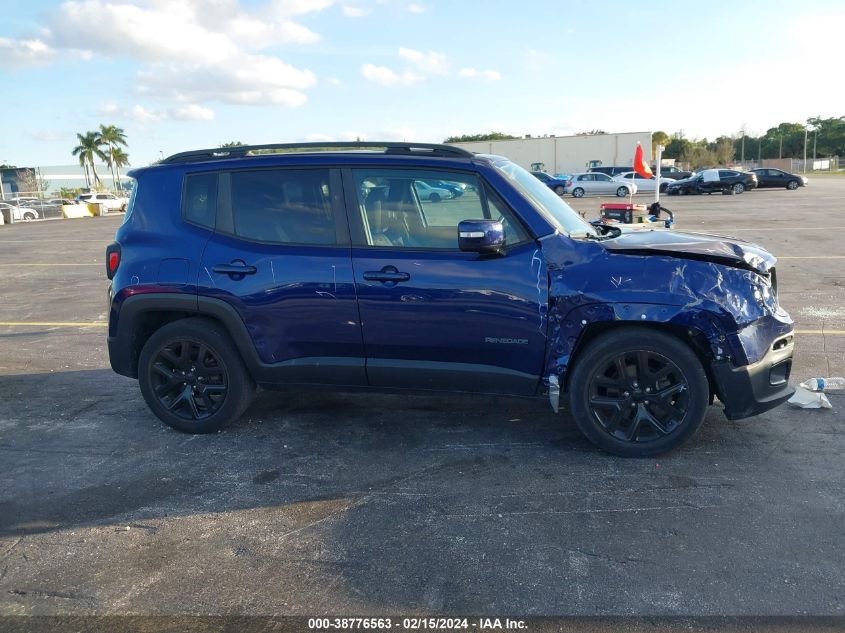 2018 Jeep Renegade Altitude Fwd VIN: ZACCJABB8JPG99873 Lot: 38776563