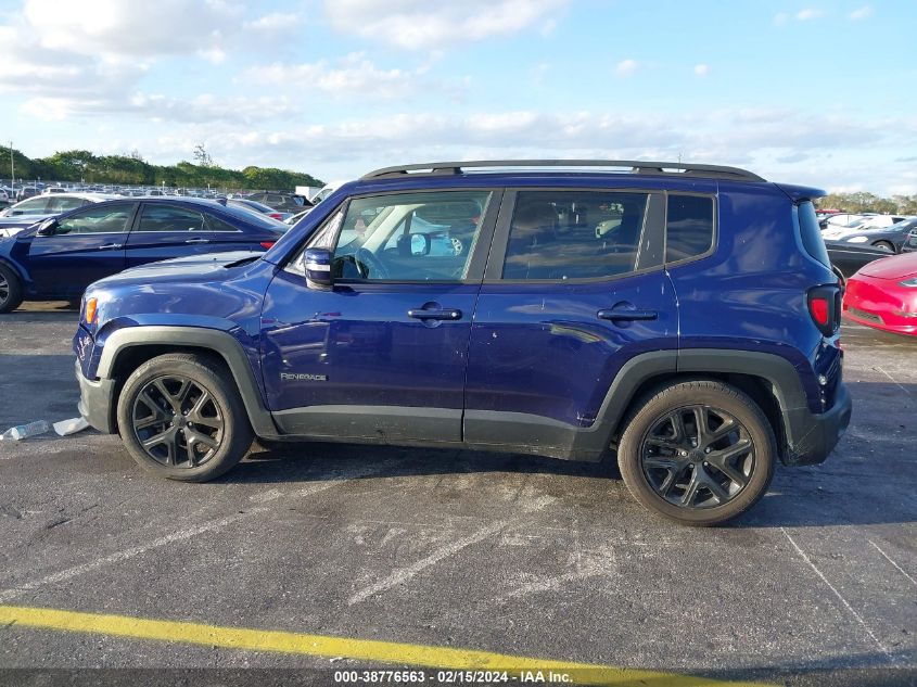 2018 Jeep Renegade Altitude Fwd VIN: ZACCJABB8JPG99873 Lot: 38776563