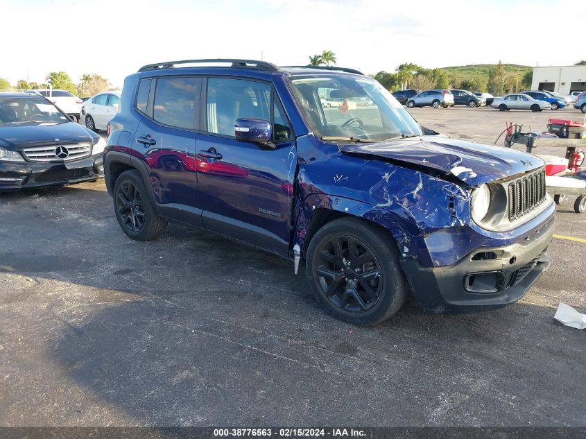 2018 Jeep Renegade Altitude Fwd VIN: ZACCJABB8JPG99873 Lot: 38776563