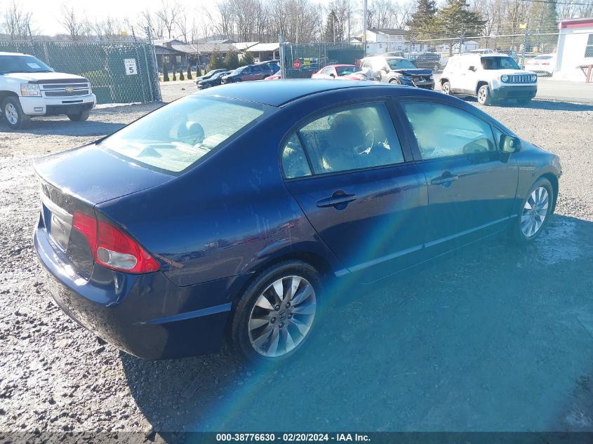 2010 Honda Civic Ex VIN: 19XFA1F84AE004166 Lot: 38776630