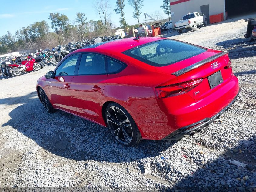 2021 Audi S5 Sportback Premium Plus Tfsi Quattro Tiptronic VIN: WAUC4CF51MA042132 Lot: 38776798