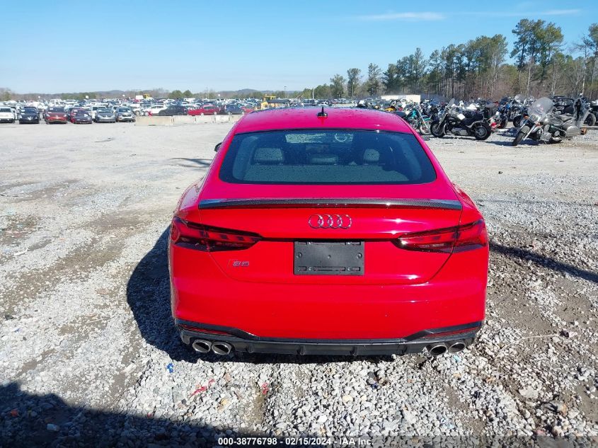 2021 Audi S5 Sportback Premium Plus Tfsi Quattro Tiptronic VIN: WAUC4CF51MA042132 Lot: 38776798