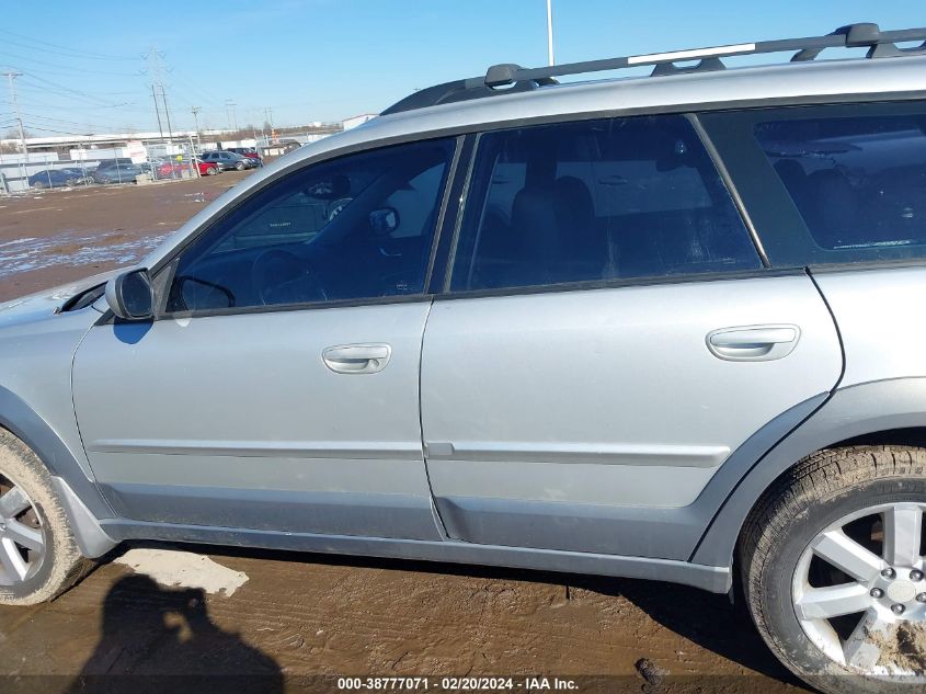 2006 Subaru Outback 2.5I Limited VIN: 4S4BP62C467311196 Lot: 38777071