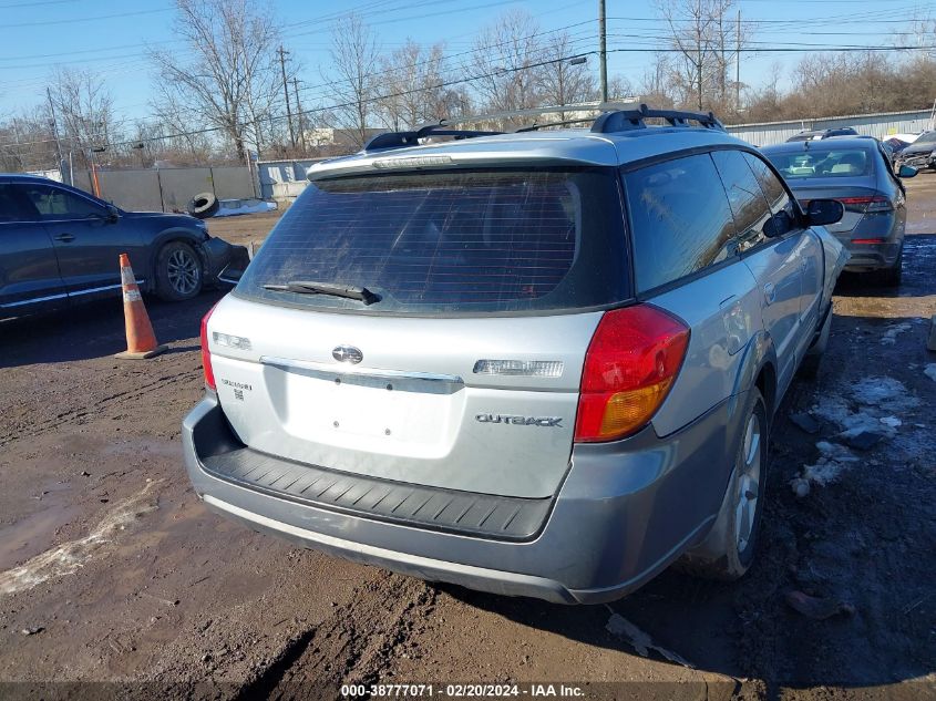 4S4BP62C467311196 2006 Subaru Outback 2.5I Limited