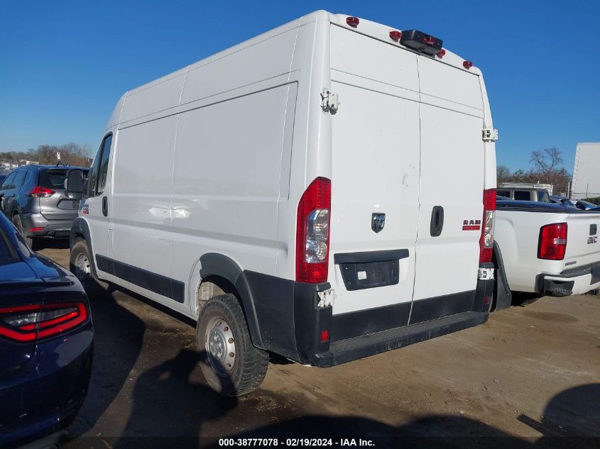 3C6TRVBGOKE547961 2019 Ram Promaster 1500 High Roof 136 Wb