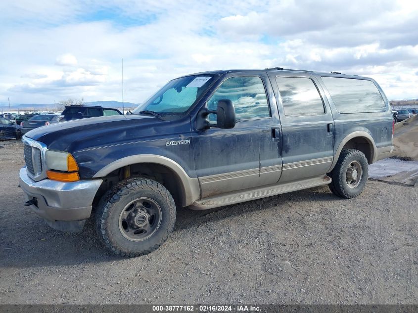 2001 Ford Excursion Limited VIN: 1FMNU43S41ED30108 Lot: 38777162