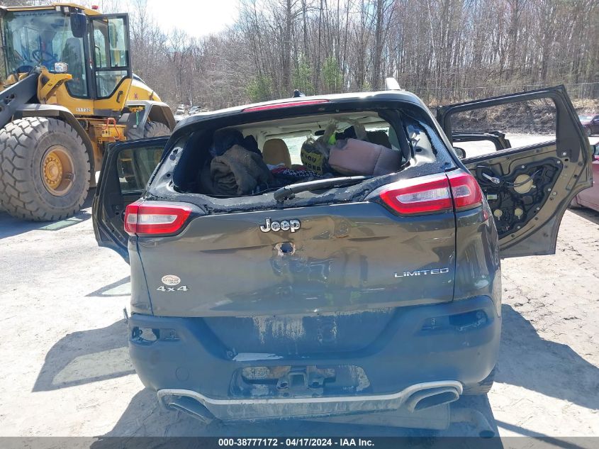 2015 Jeep Cherokee Limited VIN: 1C4PJMDS1FW703949 Lot: 38777172