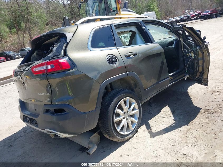 2015 Jeep Cherokee Limited VIN: 1C4PJMDS1FW703949 Lot: 38777172