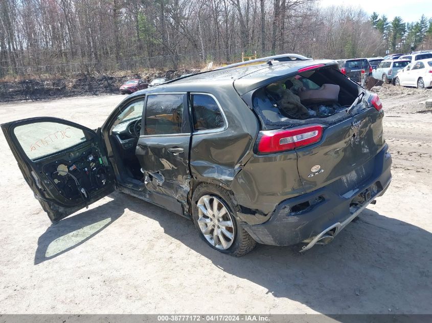 2015 Jeep Cherokee Limited VIN: 1C4PJMDS1FW703949 Lot: 38777172