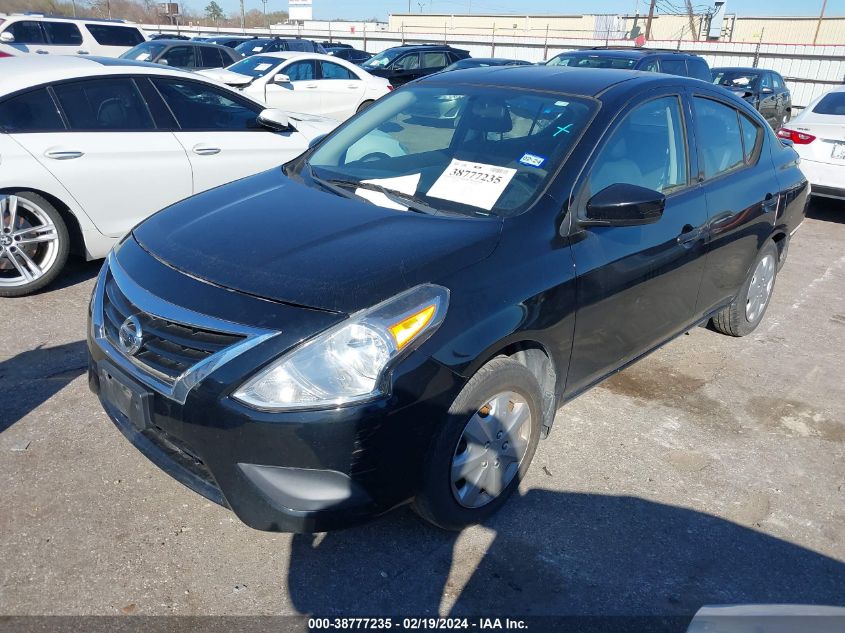 2018 Nissan Versa 1.6 S+ VIN: 3N1CN7AP8JL809059 Lot: 38777235