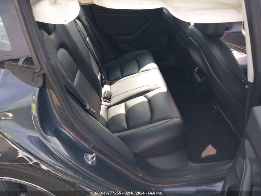 VIN 5YJ3E1EA2NF339552 2022 TESLA MODEL 3