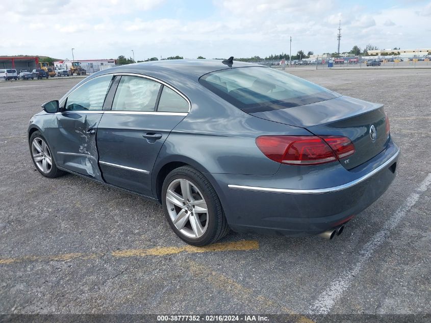 2015 Volkswagen Cc Sport VIN: WVWBP7AN5FE801235 Lot: 38777352