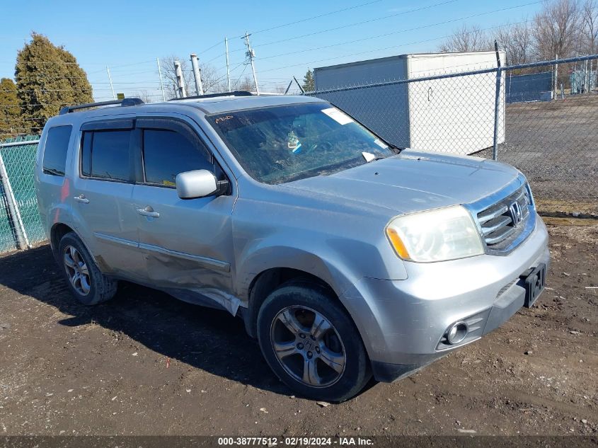 2013 Honda Pilot Ex-L VIN: 5FNYF3H59DB015574 Lot: 38777512