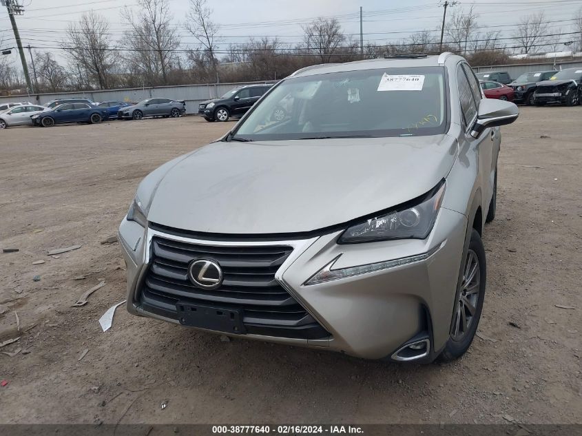 2017 Lexus Nx 200T VIN: JTJBARBZ1H2100028 Lot: 38777640