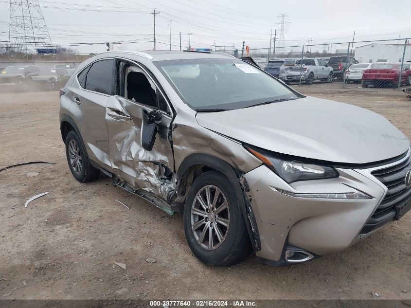 2017 Lexus Nx 200T VIN: JTJBARBZ1H2100028 Lot: 38777640