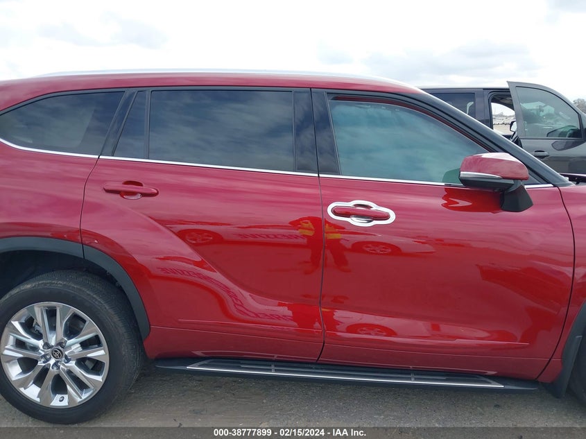 2023 TOYOTA HIGHLANDER VIN: 5TDKDRAH9PS040798