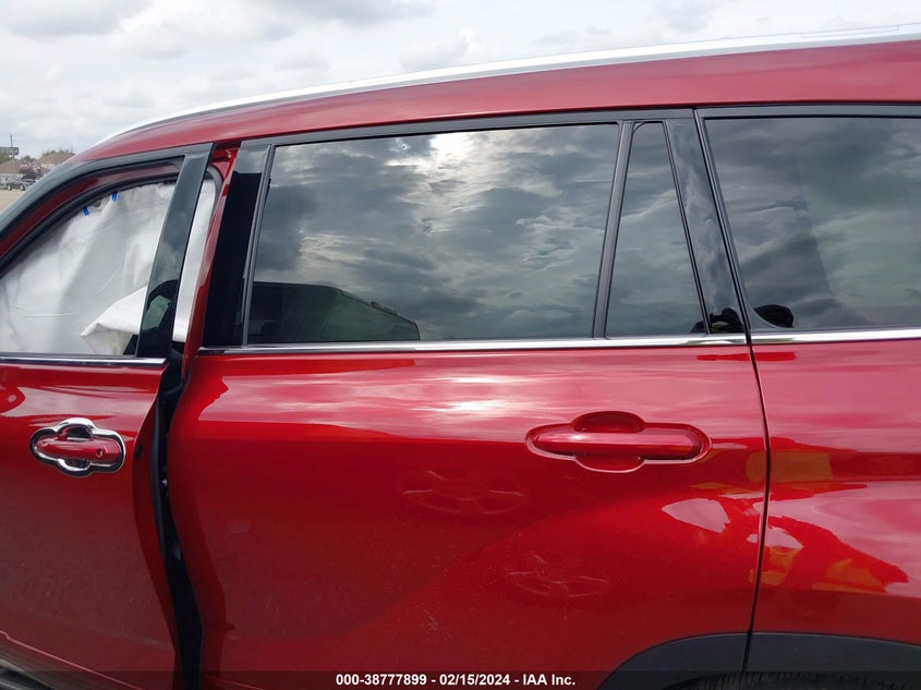 2023 TOYOTA HIGHLANDER VIN: 5TDKDRAH9PS040798