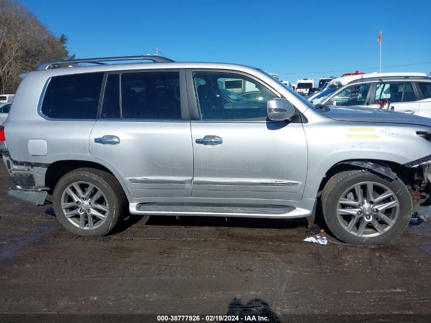 2013 Lexus Lx 570 VIN: JTJHY7AX4D4085002 Lot: 38777926