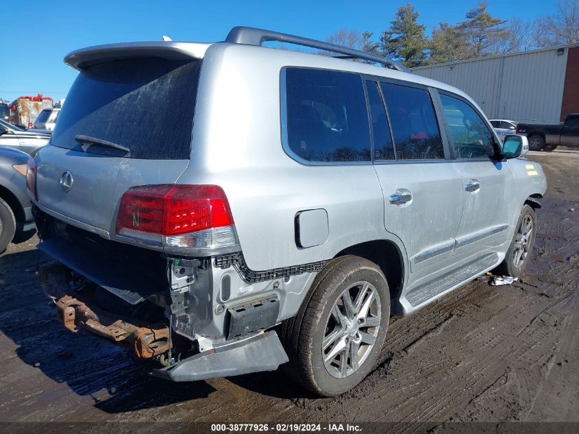 2013 Lexus Lx 570 VIN: JTJHY7AX4D4085002 Lot: 38777926