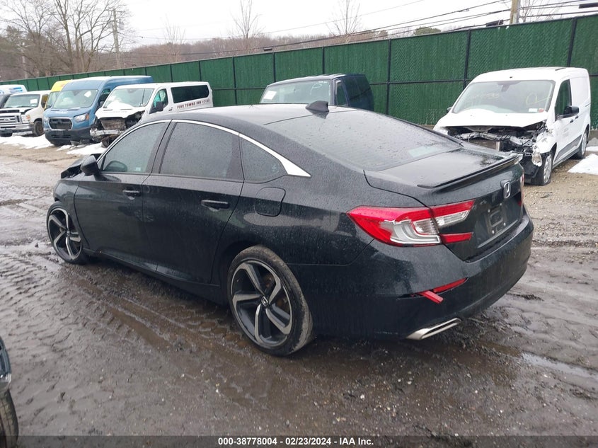 VIN 1HGCV1F39LA039482 2020 HONDA ACCORD SPORT