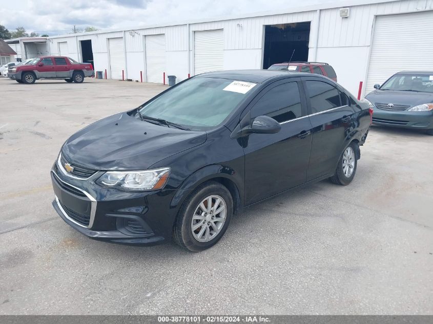 2019 Chevrolet Sonic Lt Auto VIN: 1G1JD5SB6K4119339 Lot: 38778101