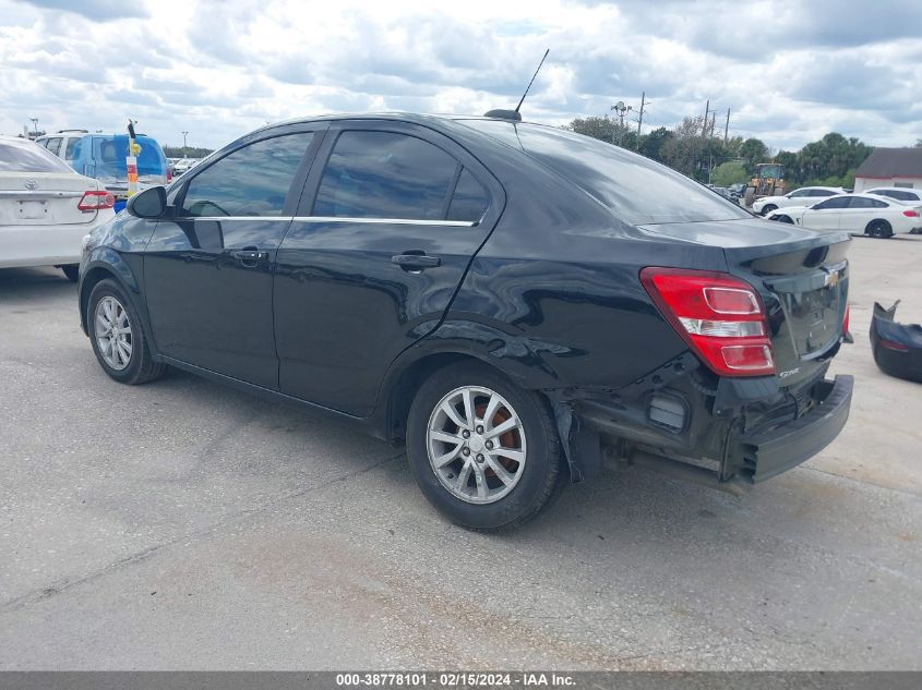 2019 Chevrolet Sonic Lt Auto VIN: 1G1JD5SB6K4119339 Lot: 38778101